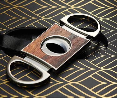 Набір для віскі та сигар з різьбленням: 6 преміум-гранітних каменів, різак для сигар, попільничка, подарункова коробка з золотою фольгою