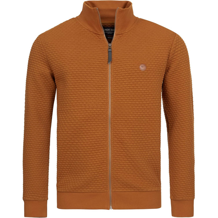 Чоловіча спортивна куртка Indicode з коміром-стійкою | Кардиган чоловічий, светр чоловічий | Матеріал: гума