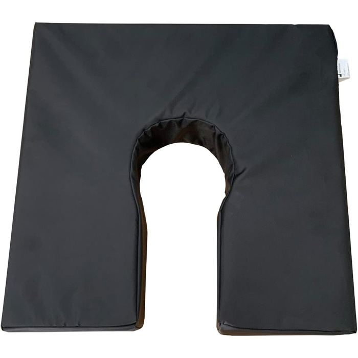 Gar Medical Visco-Druckentlastungskissen, Horseshoe Shape, Waterproof and Breathable, Visco Foam, Cushion for Hemorrhoids and Tailbone Pain, Unisex, Orthopedic Pillow