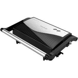 Електричний гриль Cecotec Rock'nGrill Dark 1000 з каменем, антипригарне покриття, збірник жиру, 750 Вт