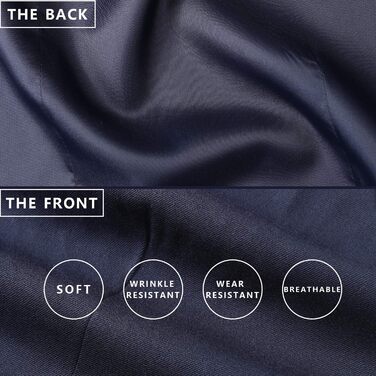 Елегантна жилетка для чоловіків HISDERN: весільна, класична, однотонна, для ділового стилю, smoking, з кишенями, темно-синій, розмір M