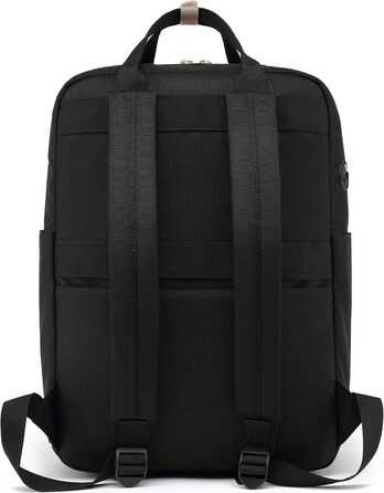 Рюкзак FUXINGYAO для жінок з відділенням для ноутбука 15,6 дюймів, антикрадійний, чорний, 23L