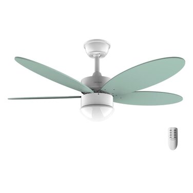 Стельовий вентилятор Cecotec EnergySilence Aero 4260 42 дюйми, LED, пульт, 6 швидкостей, м'ятний