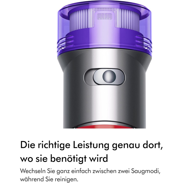 Бездротовий пилосос Dyson V8 Origin: потужність 130 AW, до 40 хв роботи, технологія Motorbar, видаляє шерсть тварин