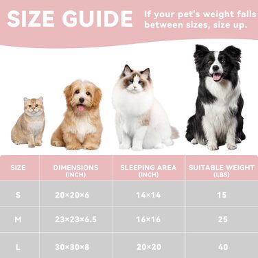 Миска-ліжко для котів, рожева, 51x51x17 см. М'яке, зручне, з антиковзною основою. Підійде для кошенят та маленьких собак. Подарунок для вашого улюбленця!