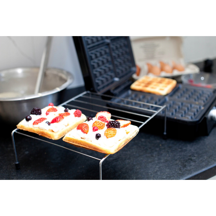 Вафельниця Berlinger 2300 Вт, чорна, з регулюванням температури, на 4 вафлі