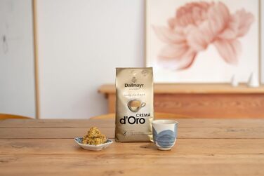 Кава в зернах Dallmayr Crema D'Oro Medium Roast, карамельний смак, 1 кг