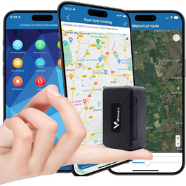 GPS-трекер Winnes 4G Mini 1500 мА·год з магнітом, анти-втрата, для авто, дітей, велосипеда, валізи, підтримка GPS/AGPS/LBS, додаток у комплекті