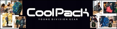 Шкільний багатосекційний рюкзак CoolPack Jerry GALAXY 19 л