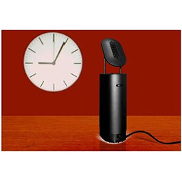 QTime LED проекційний годинник, чорний, енергоефективний