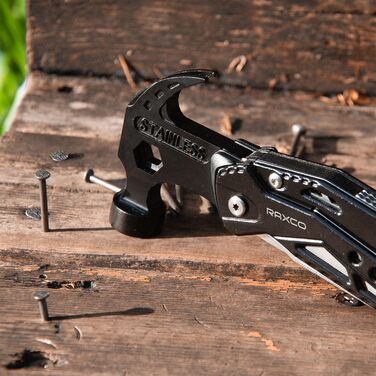 Багатофункціональний інструмент RAXCO 15-в-1: молоток, плоскогубці, мультитул для кемпінгу та подарунок для чоловіків, батька, друзів