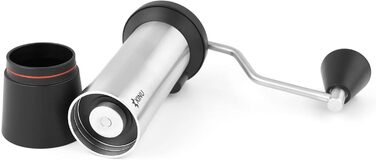 Ручна кавомолка Kinu M47 Simplicity з нержавіючої сталі