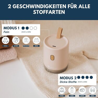 Електричний видалення ворсу з одягу - компактний та портативний пристрій для видалення ворсу з тканини, USB-зарядка, подвійний захист, рожевий (Kyoto-rosa)