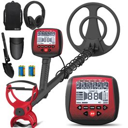 Металодетектор KAIWEETS 2025: 5 режимів, водонепроникний, для дорослих та дітей, з навушниками та лопаткою