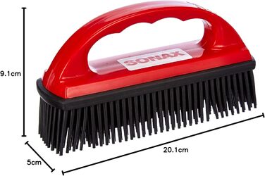 Щітка SONAX для видалення шерсті тварин (1 шт.) - ефективне очищення текстильних поверхонь