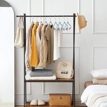 Набір вішалок для одягу Stormix 24 шт. з кліпсами, 42 см, для штанів, спідниць, суконь, курток, пальто (рожево-золоті гачки)