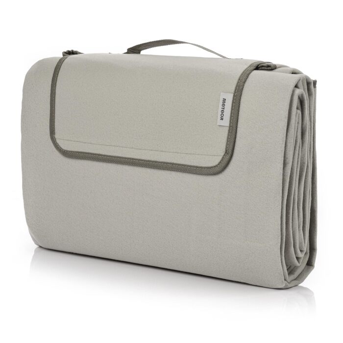 Плед для пікніка Meteor XXL водовідштовхувальний, термоізоляційний 175x200 см, бежевий - для пляжу, саду, кемпінгу