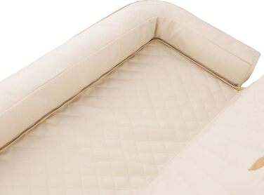 Автоматик для собак та котів у машину: килимок на заднє сидіння, 133 x 45 см, бежевий (штучна шкіра)