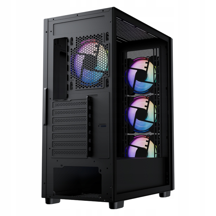 Корпус Preyon Nest Aero ARGB Midi Tower, чорний