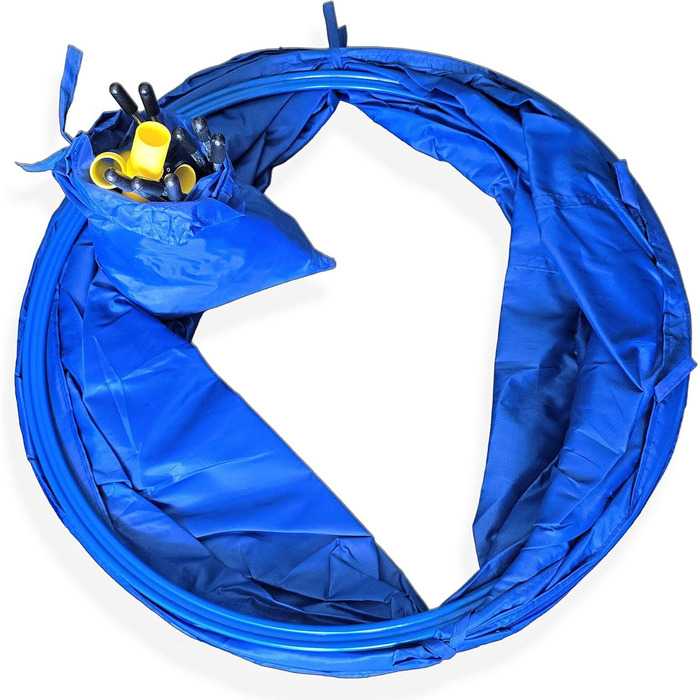 Набір для дресирування собак Agility: тунель, обруч, бар'єри, слалом, стійки