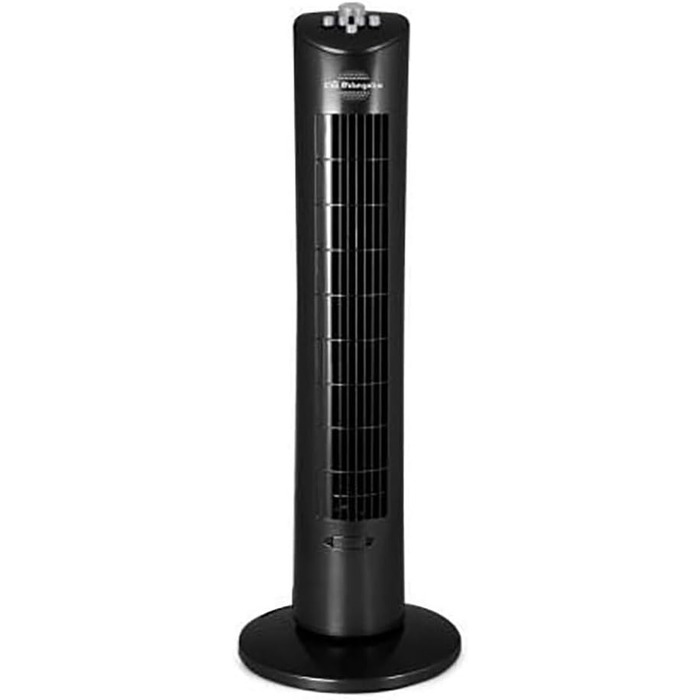 Турбовентилятор Orbegozo TW 0800 з таймером, відсіком для ефірних олій, 3 швидкості, поворотний, 60 Вт, чорний