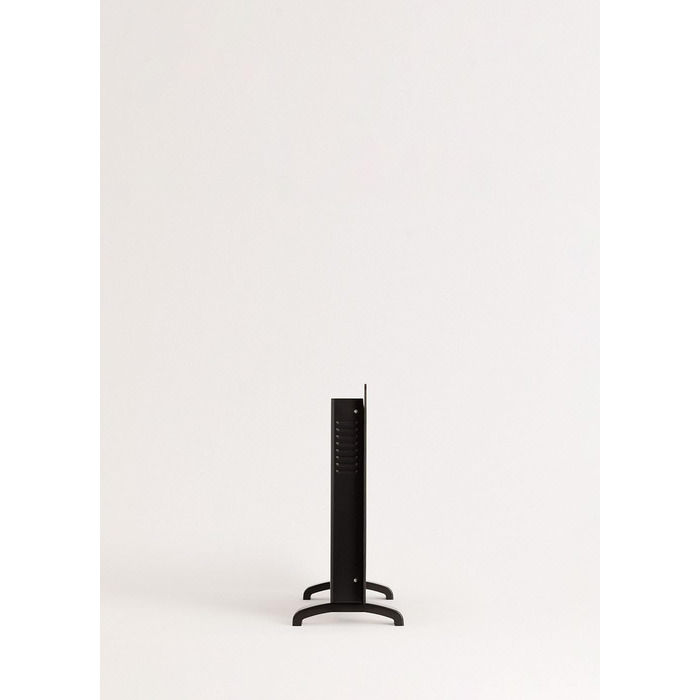 Електричний конвектор CREATE/WARM Crystal 2000W з WiFi, LED-сенсорний екран, 2 режими (1500W, Чорний)
