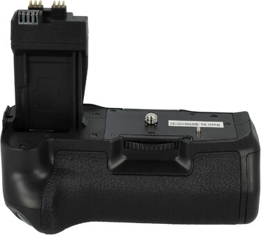 vhbw Батарейний хват сумісний з Canon EOS 550D, 700D, Kiss X4, Kiss X5, Kiss X7i, Kiss X6, 650D, 600D цифровою дзеркальною камерою (DSLR)