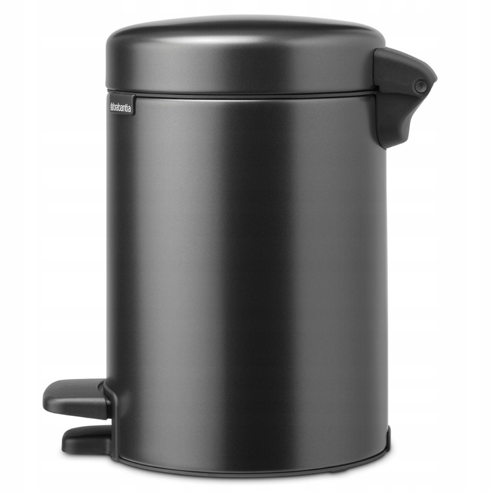 Сміттєвий кошик Brabantia NewIcon з педаллю, 3 л, графітовий