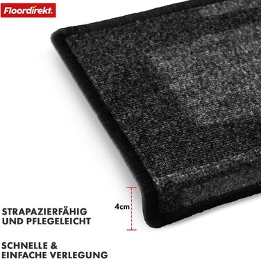 Набори килимків для сходів Floordirekt Via Veneto з дизайном 