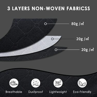 Органайзери для зберігання AIOR, 4 шт., 90 л, для постільної білизни, одягу, ковдр, подушок, 60x40x35 см