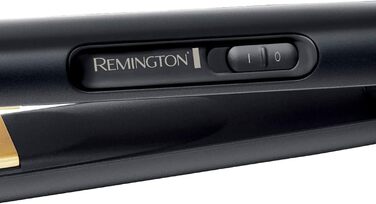 Випрямляч для волосся Remington S1450 (чорний) - вузькі керамічні пластини, швидкий нагрів, 215°C