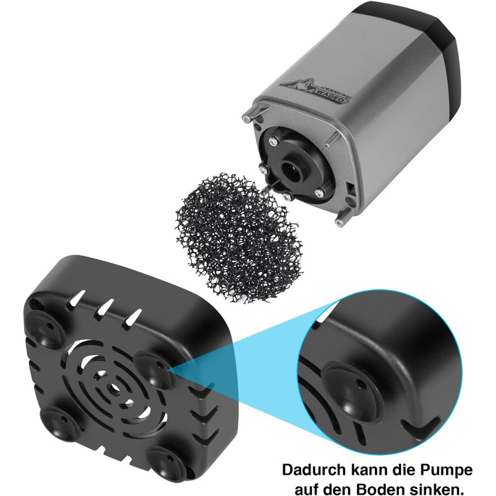 Портативна душова кабіна WADEO для кемпінгу з акумулятором та насосом, 6000-8000mAh, мобільний душ для відпочинку, подорожей, автомийки, сірого кольору, з індикатором температури та заряду акумулятора