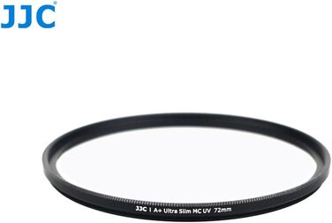 Фільтр JJC UV, 49 мм, ультратонкий, багатошарове покриття, захист від УФ, для об'єктивів Canon Sony DSLR з різьбою 49 мм (сріблястий)