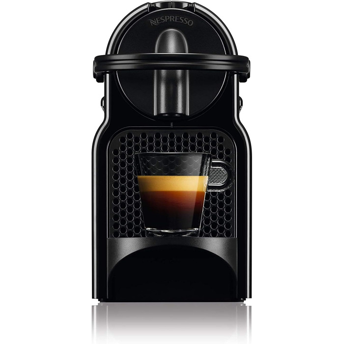 Кавомашина капсульна Nespresso De'Longhi EN 80.B Inissia, 0.7 л, чорна, високий тиск, енергозбереження, автоматичне вимкнення, для еспресо та лунго