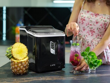 Льодогенератор Lafe IceTwist Pro, чорний, 120 Вт