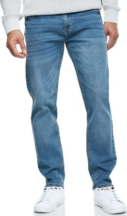 Чоловічі джинси Indicode INSantino з еластичного деніму (99% бавовна), 32W/32L, Medium Dark Cloud