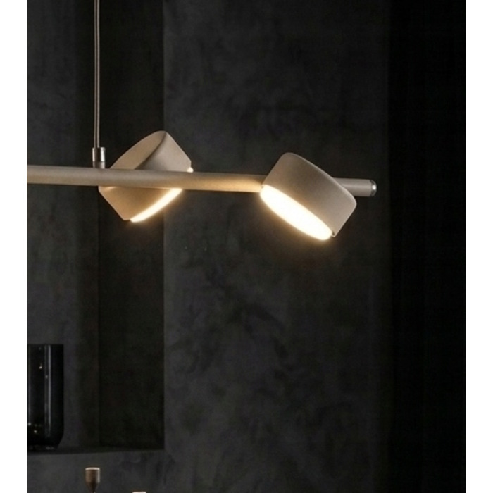 Підвісна люстра Elko-Lighting Mono Ecru 4 точки світла GX53