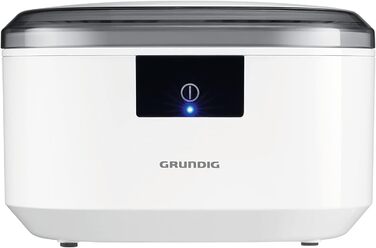 Ультразвуковий очисник Grundig UC 6620 з таймером, 500 мл, 50 Вт, білий (без таймера)