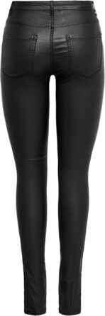 Жіночі джинси ONLY Onlroyal Skinny Coated PIM Noos XL (32L) чорні