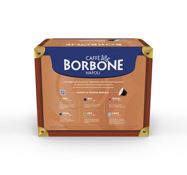 Кава в капсулах Caffè Borbone Respresso Light Mischung, сумісні з Nespresso, 100 шт