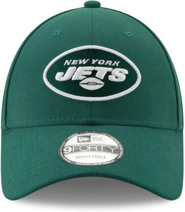 Кепка New Era New York Jets, регульована, зелена, універсальний розмір