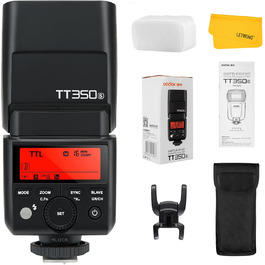Спалах Godox TT350S TTL 2.4G HSS 1/8000s GN36 для Sony - Сумісний зі Sony Mirrorless
