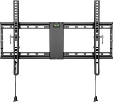 Кріплення для телевізора та монітора Goobay Pro (XL), настінне, регульоване (3-12°) – для LED, LCD, OLED, плоских та вигнутих телевізорів 43-100 дюймів, до 70 кг, чорний