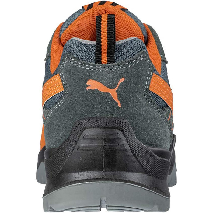 Черевики робочі PUMA SAFETY Omni Low S1P SRC з металевим носком, сіро-помаранчеві, 40 EU