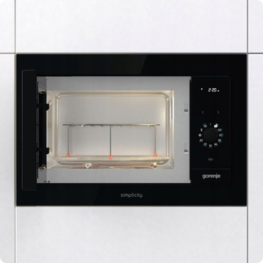 Вбудована мікрохвильова піч Gorenje BM235G1SYB