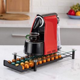 Тримач для капсул Nespresso Originaline, 40 капсул, чорний