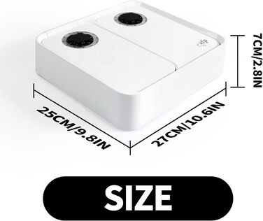 Автоматичний дозатор корму для котів та собак ALL FOR PAWS з таймером, для сухого та вологого корму, миється в посудомийній машині