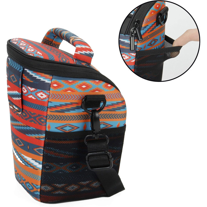 Чохол для камери DSLR USA Gear: зручний, регульований, з підкладкою, для Nikon, Canon, Panasonic, для подорожей