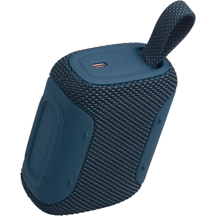JBL GO 5: Портативна Bluetooth колонка, великий звук JBL Pro, баси, водонепроникна, до 10 годин, блакитна