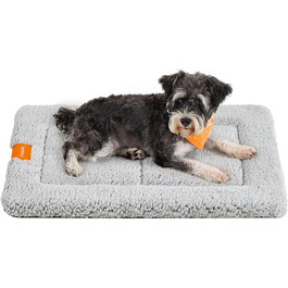 Підстилка для собак та котів Feandrea, 60x45 см, сіра, машинне прання, антиковзаюча